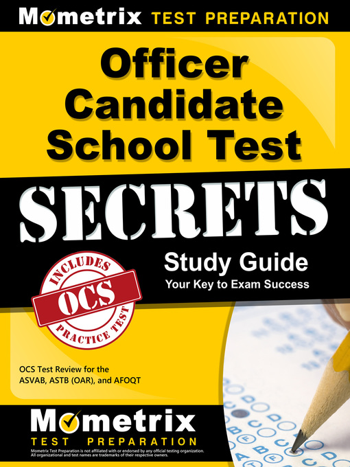 Title details for Officer Candidate School Test Secrets Study Guide by OCS Exam Secrets Test Prep Staff - Available